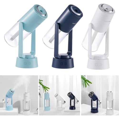 230ML USB Air Humidifier Negative Ion Purification Spray Mist Cat Mini Humidifier With LED Light with USB Charging