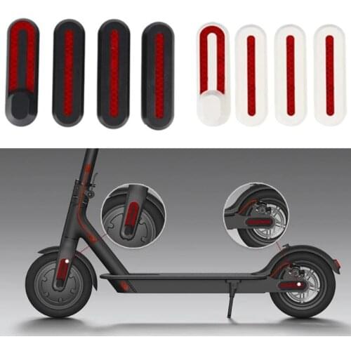 4pcs Scooter Front Rear Wheel Tyre Cover Hubs Protective Shell Case Sticker For Xiaomi Mijia M365 Electric Scooter Skateboard