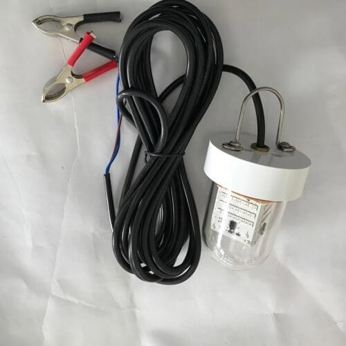 60W 12V LED Green Underwater Fishing Light Boat Night Fishing Lure for Attcating Fish