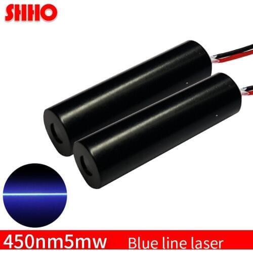 Long distance sight locator 450nm 5mw blue line laser module short band laser level accessories horizontal launcher parts