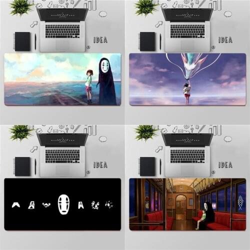 FHNBLJ Studio Ghibli Spirited Away Keyboards Mat Rubber Gaming mousepad Desk Mat Free Shipping Large Mouse Pad Keyboards Mat