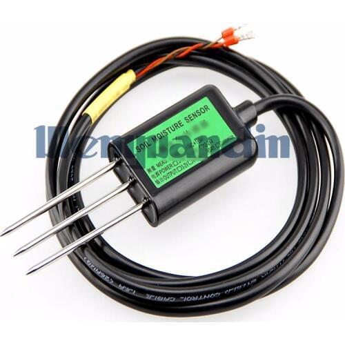 Measure VWC+Temp Output RS485 Soil Moisture Soil Moisture Volume Humidity Sensors For Plant Cultivation IP68