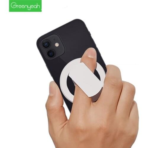 Magnetic Holder Invisible Desk Holders for Phone Universal Car Mobile Support Stand Finger Ring Socket Bed Hand Holder