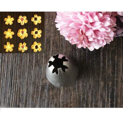 #1F Metal Cream Tips Pastry Tools Icing Piping Nozzles Cake Cream Decoration Cupcake Head