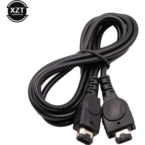 2 Player Link Cable Connect Cord Lead for Nintendo Gameboy Advance GBA SP Connectorn 1.2M Hight Quality Black
