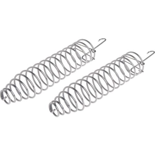 Spiral Birds Feeder, Millet Treat Fruit Holder for Parrot - Stainless Steel