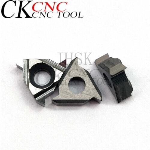 10pcs 11IR A60 H01 aluminum Thread insert cutter lathe Thread blade Thread Turning Tools cutting 11IR A60 Lathe Tools blade