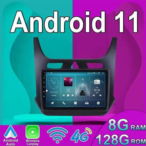 Android 11 6G+128G Android 10 9" CAR for Chevrolet COBALT 2011-2018 Auto Radio Stereo GPS Navi Wifi Carplay