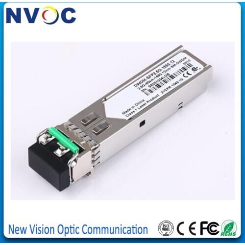 2.5G DWDM 120KM,Dual Fiber,CH20-59 CWDM LC Duplex SFP Fiber Optic Transceiver,1270nm~1610nm with DDM,Fiber Optic SFP Module