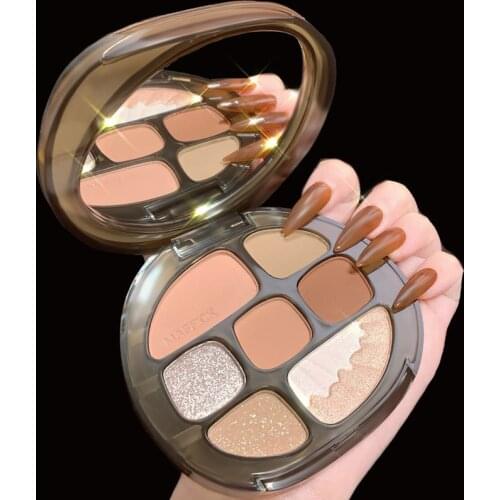 2021 Fashion Eyeshadow Palette Pearlescent Eyeshadow Matte Eyeshadow Eye Makeup Palette Eye Plate Cosmetics For Girls Students