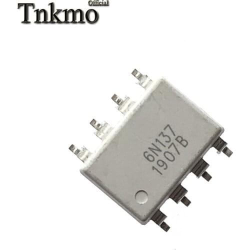 50PCS 6N137 SOP-8 6N137M EL6N137 SOP8 High-speed photoelectric coupler The original IC New and original