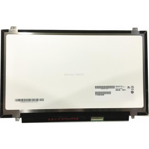 Free shipping B140QAN01.1 14.0'' QHD 40PIN 2560*1440 Laptop LCD Led Screen