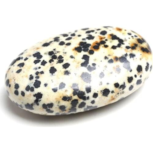 Chakra Palm Tumbled Stones Crystal Healing Spotted Gemstones Smooth Soap Shape