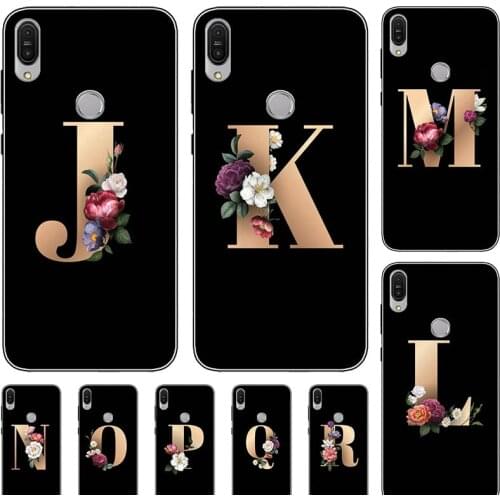 For ASUS ZenFone Max M2 ZB633KL ZB632KL ASUS_X01BD/BDA 6.3" Case Funny Custom Letter Couple Cover Fashion TPU Soft Phone Coque