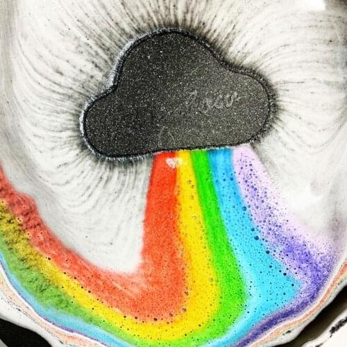 Black Cloud Bath Salts Rainbow Exfoliating Bath Ball Soap Moisturizing Skin Care For Adults Children Kids