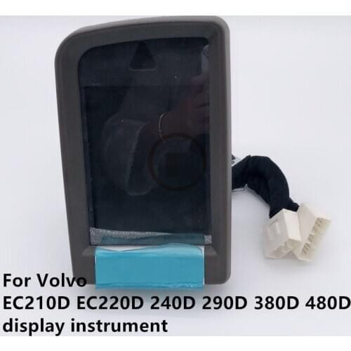 For Volvo excavator EC210D EC220D 240D 290D 380D 480D display instrument display high quality accessories free mail