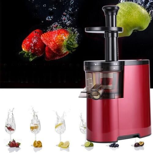 Dropshipping 2021 Fashional Extracteur De Jus Centrifugeuse Fruits Et Légumes ABS+PC Avec 2 Tasses 1 Brosse De Nettoyage HWC