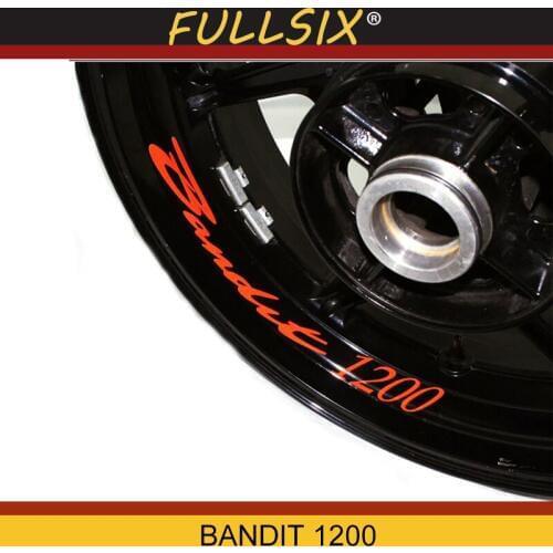 Motorcycle Wheel Sticker Decal Reflective Rim Bike Motorcycle Suitable for SUZUKI BANDIT 1200