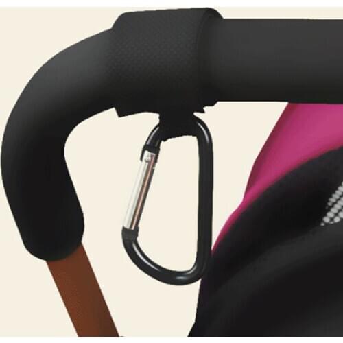 Baby Stroller Hooks Buggy Clips Hooks Adjustable Straps Pushchair Pram Strap Hook Buggies Stroller Walker Carabiner Bag Loop