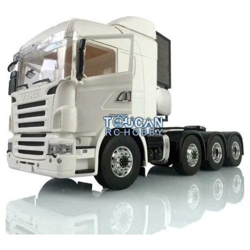 LESU Metal 8*8 Chassis 1/14 SCA RC Tractor Truck Model Hercul Cabin 802B THZH0611-SMT4