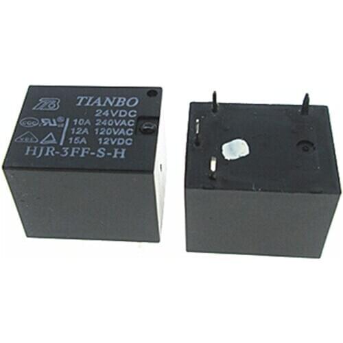 HOT NEW HJR-3FF-S-H-24VDC HJR-3FF-S-H 24VDC HJR-3FF DC24V 24V 10A T73 TIANBO DIP4