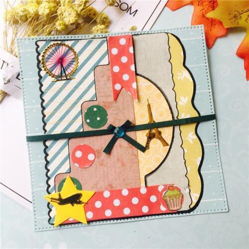 Lace Border Metal Cutting Dies scrapbooking Stencils for Craft Paper DIY envelope Hand letter Scrapbook new dies Cut Template