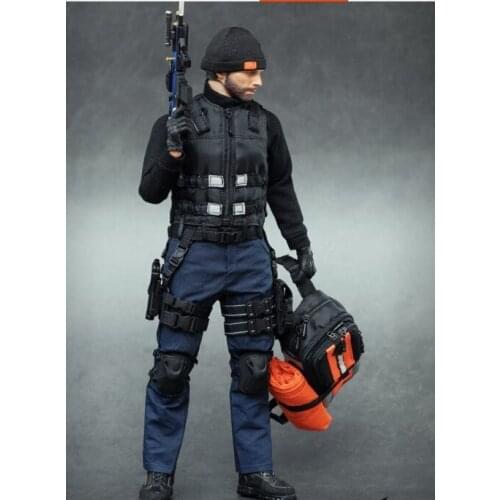 MULTIFUN MF007 Male Clothes 1/6 Quarantine Zone Agent Clothes Model Set Toys For 12" Action Figure Toys