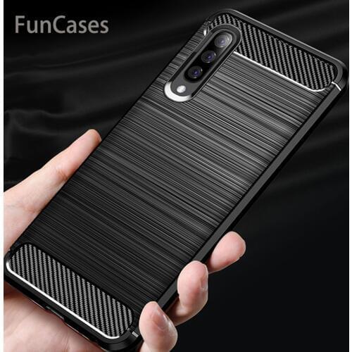 Soft Case For Samsung Galaxy A50 Case Cover Shockproof Bumper Carbon Fiber Phone Case For Samsung A70 A50 A40 A30 A20 Funda