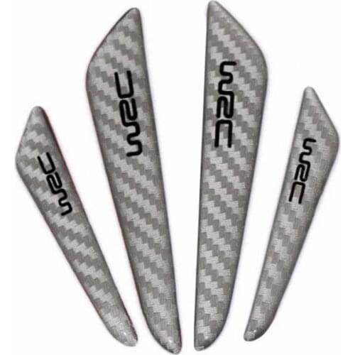 Car Door Scuff Sticker WRC Bumper Stripe For Mitsubishi Outlander Asx Lancer 10 9 EX Pajero Sport Eclipse Carisma Colt