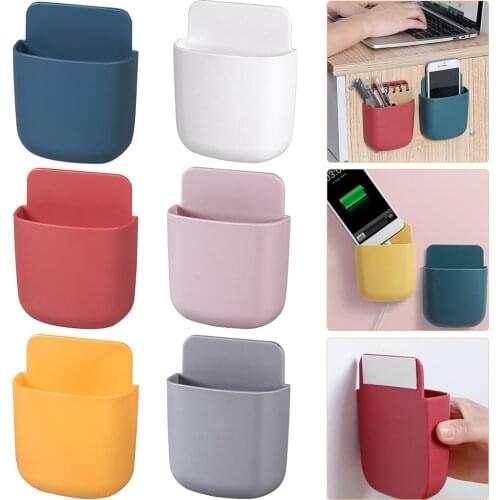 New Wall-Mounted Storage Box Remote Control Storage Box air Conditioning Remote Control TV Storage Box Phone Holder