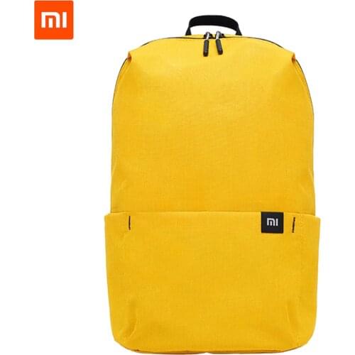 Original Xiaomi Small Backpack 10L Mi Backpack Waterproof Colorful Daily Leisure Sports Bag Mi Backpack 8 Colors Dropshipping