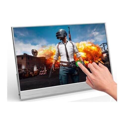 15.6-inch portable display HDMI PS4 Xbox360 Raspberry Pi Micro usb5V power solution aluminum alloy case