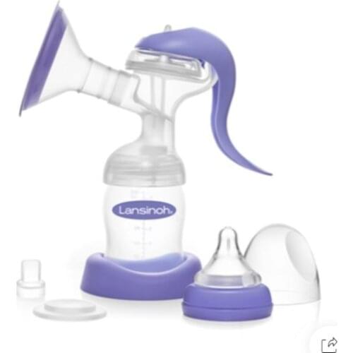 Lansinoh Manual Breast Pump Mum And Baby Practical Portable Easy To Use For Milking