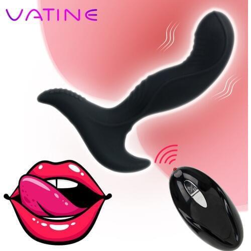 VATINE Sex Toys For Men Anal Stimulation Prostate Massager Silicone Anal Plug Butt Plug Waterproof