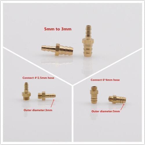 Dentistry Clinic Chair Hard Valve Adaptor 4*2.5mm/6*4mm/5*3mm For Dental Lab Butt joint