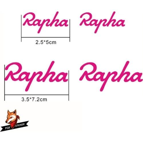 Bicycle Stickers for Rapha Frame Sticker Outdoor Riding MTB Road Bike Frame Personality Cycling Helmet Decals