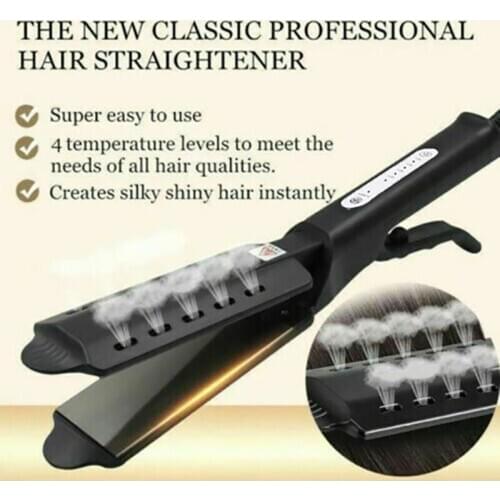 Hair Straightener Curling Iron Hair Curler Four-gear Temperature Adjustment Ceramic Tourmaline Ionic Flat Iron for Women Hair