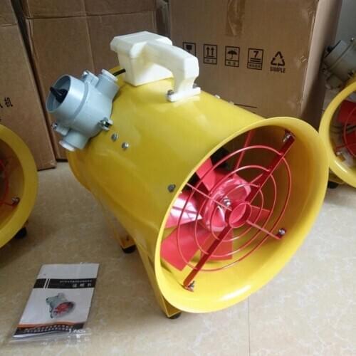 Explosion-proof portable axial fan 220V Explosion-proof exhaust blower Hand-held Explosion-proof portable fan