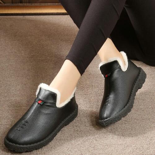 Womens boots winter warm Snow Boots 2019 New Ankle Boots outdoor waterproof non-slip ladies cotton boots