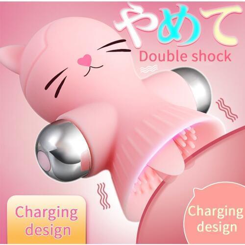 Tongue Licking Vibrator For Women Oral Sex Clitoris Nipple Sucking Vibrator Breast Enlarge Massager G Spot Stimulator Sex Toys