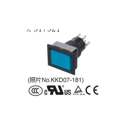 [ZOB] AF16F0N jog switch rectangular flat headband frame AF16F5N self-locking Japan fuji Fuji import switch --10pcs/lot
