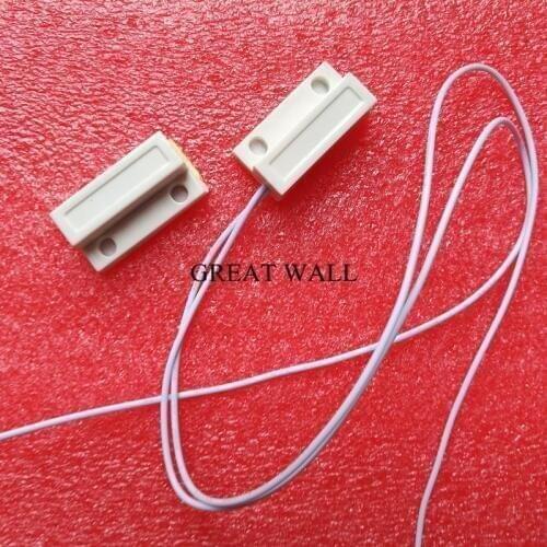 10pair MC-38 Wired Door Window Sensor 330mm Wire Lengthen Randomly Magnetic Switch Home Alarm System N.C Type