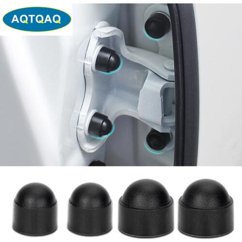 10Pcs/Set M8 M10 Bolt Nut Dome Protection Caps Covers Plastic Black Exposed Hexagon Door Protective Cap For Most Cars