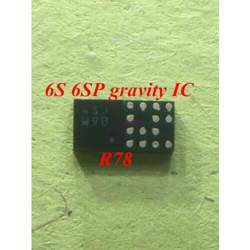 10PCS/LOT for iphone 6S 6SP Compass IC 0VH R78 gravity IC