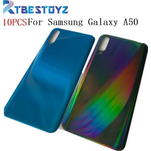 10PCS/Lot Original Glass Battery Back Door Replacement Cover Case For Samsung Galaxy A50