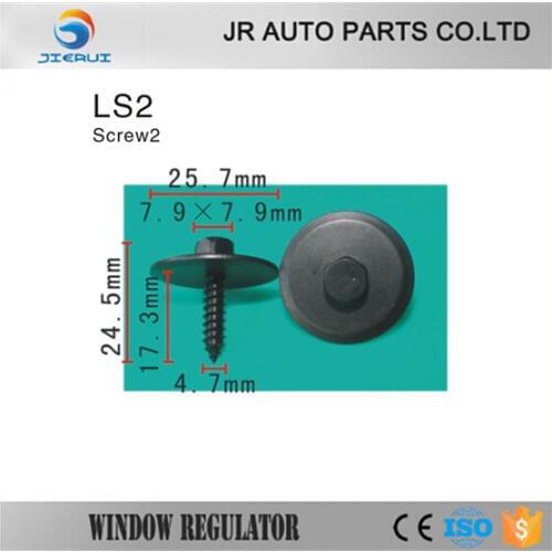 10x General screws, metal clips, water pipes