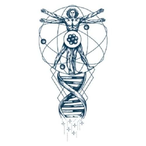 200MM×100MM Waterproof Lasting Personalized Tattoo Sticker