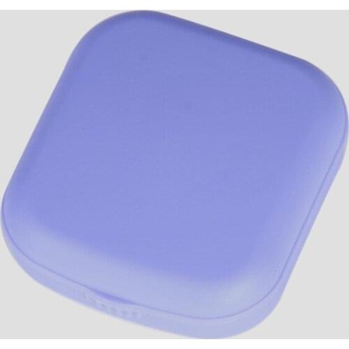 2021 Fashion Mini Contact Lens Case Plastic Invisible Companion Box With Mirror Travel Kit Easy Carry Mirrors Lenses Container