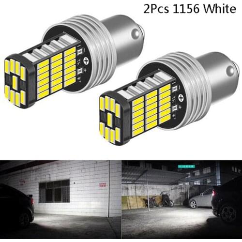 2X 1156 LED Canbus 15 SMD BA15S P21W High Power White 6000K Car Brake Tail Light