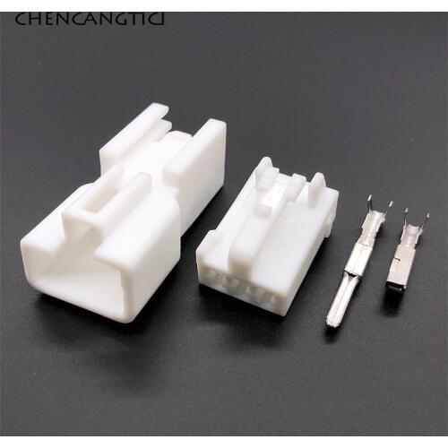 5 Sets 3 Pin Way Sumitomo Automotive Wire Harness Plug Electric Plastic Cable Connector Socket MG641035 6520-0577 DJ7036A-2.2-21